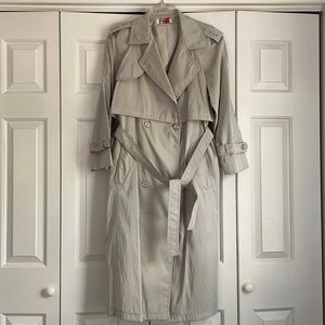 80s Trench Coat